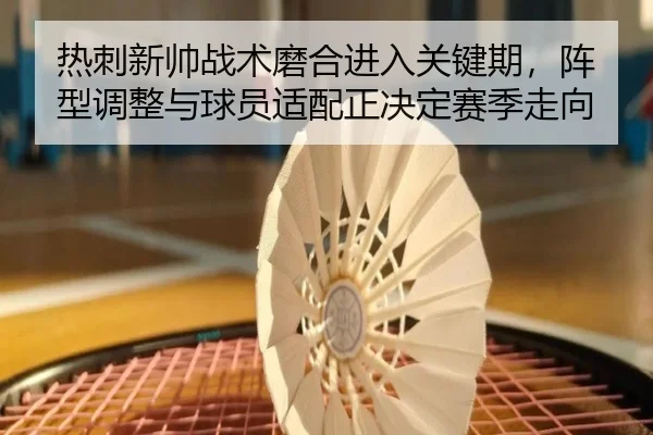 热刺新帅战术磨合进入关键期，阵型调整与球员适配正决定赛季走向 | kaiyun